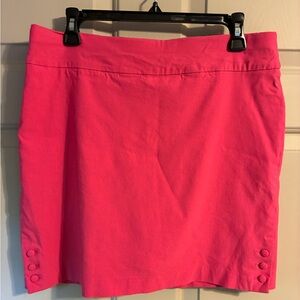 Chico's Pink Pencil Skort Resort Wear